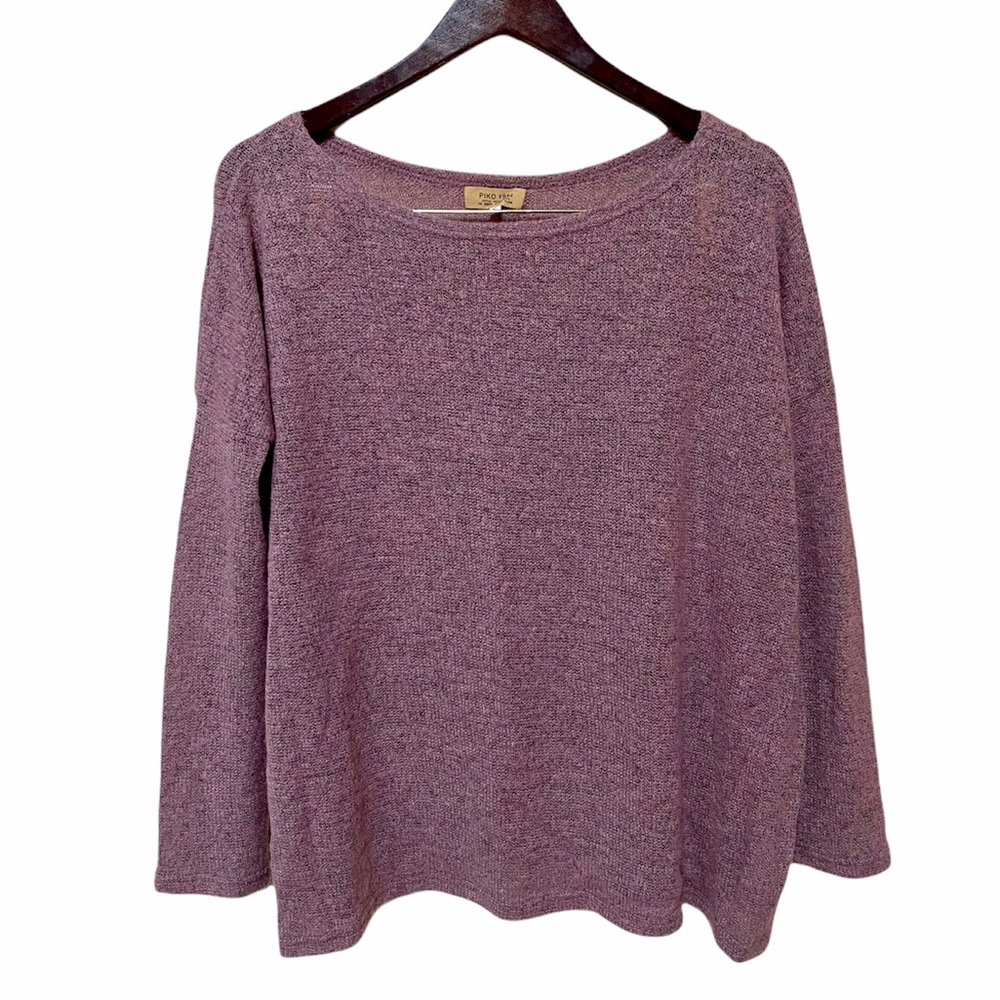 Piko 1988 Dusty Pink Lightweight Shrug Sweater Womens Size Small